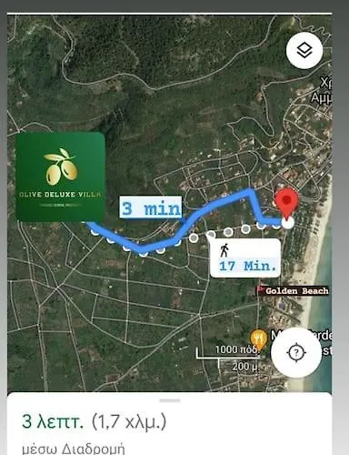 Olive Deluxe Golden Villa Chrisi Ammoudia